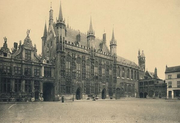 Justice Palace, Town Hall and Chapel of the Holy Blood, c1910