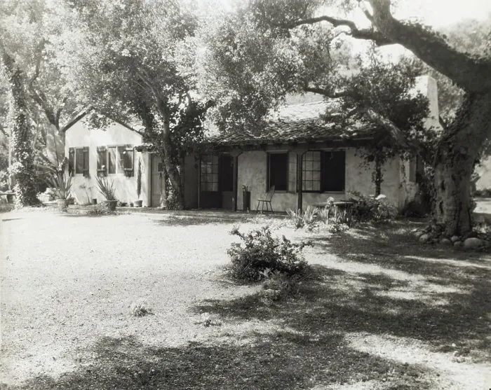 Framed Print : Justin B. Alexander house, Montecito, California, 1923. Creator: Frances Benjamin Johnston Framed Print : Justin B. Alexander house, Montecito, California, 1923. Creator: Frances Benjamin Johnston