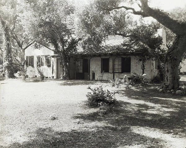Justin B. Alexander house, Montecito, California, 1923. Creator: Frances Benjamin Johnston