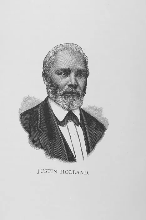 Framed Print : Justin Holland, 1887. Creator: Unknown Framed Print : Justin Holland, 1887. Creator: Unknown
