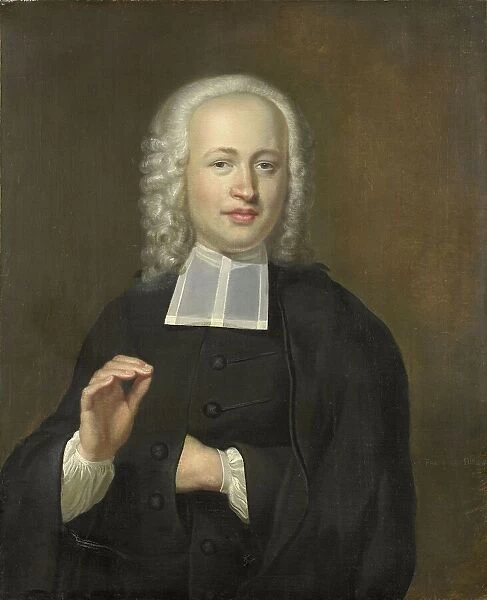 Justus Tjeenk (1730-82), one of the Founders of the Zeeuws Genootschap (Zeeland Society)... 1756. Creator: Herman Frederik van Hengel