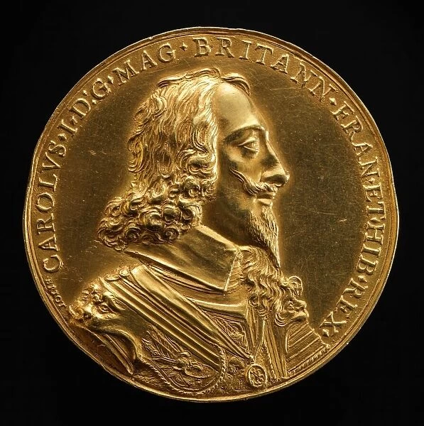 The Juxon Medal: Charles I, 1600-1649, King of England 1625 [obverse], 1639