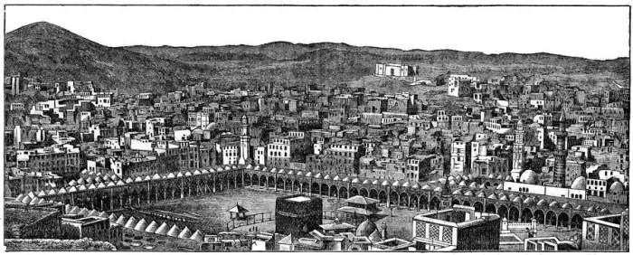 Framed Print : The Kaaba, Masjid al-Haram mosque, Mecca, 1877 Framed Print : The Kaaba, Masjid al-Haram mosque, Mecca, 1877