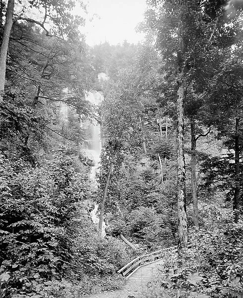 Kaaterskill Clove from Santa Cruz Falls, Catskill Mts. N.Y. between 1895 and 1910. Creator: Unknown
