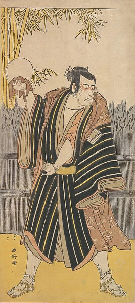 Kabuki Actor Ichikawa Danjuro V, ca. 1788-90. Creator: Katsukawa Shunko