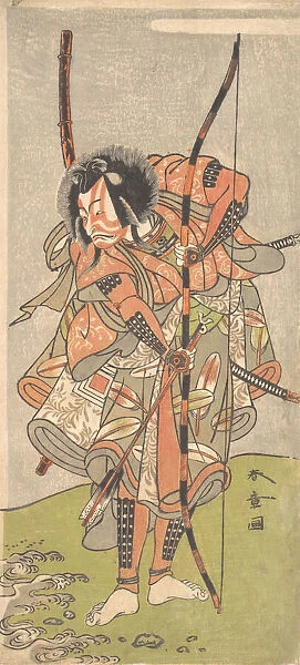 Kabuki Actor Ichikawa Ebizo III (Ichikawa Danjuro IV), 2nd month, 1774. Creator: Shunsho