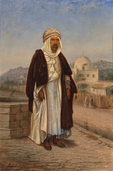 Kabyle Algerian, ca. 1893. Creator: Antonio Zeno Shindler