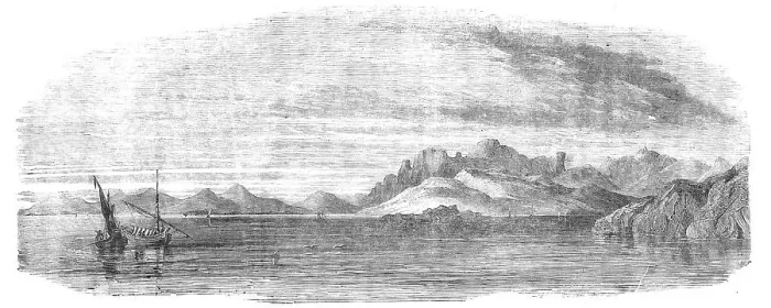 Framed Print : Kaffa Bay, 1854. Creator: Unknown Framed Print : Kaffa Bay, 1854. Creator: Unknown