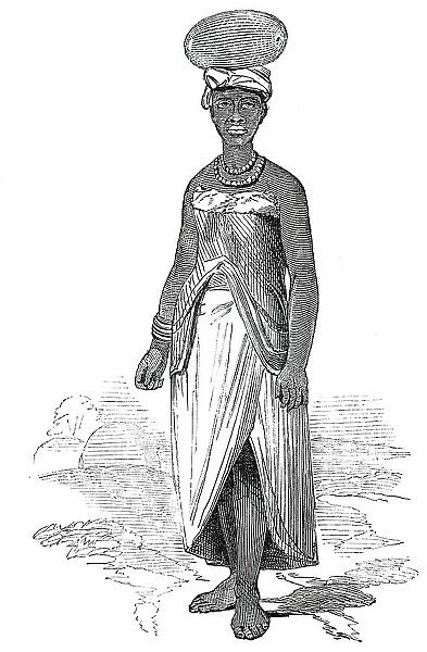 Kaffir Woman, 1850. Creator: Unknown