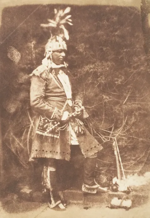 Framed Print : Kahkewaquonaby or Reverend Peter Jones, 1845. Creators: David Octavius Hill Framed Print : Kahkewaquonaby or Reverend Peter Jones, 1845. Creators: David Octavius Hill