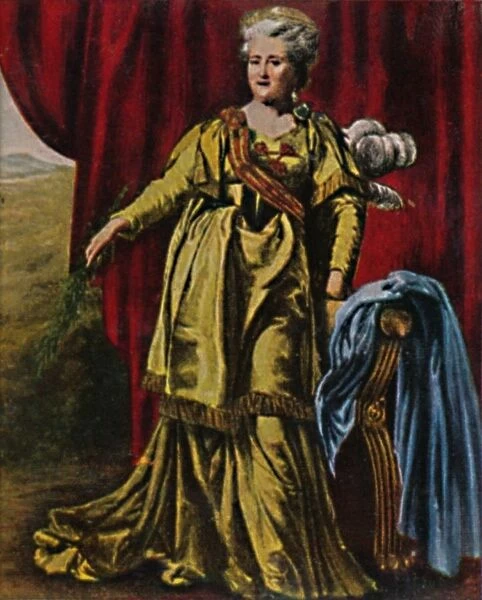 Kaiserin Katharina II. Von Ruszland 1729-1796. - Gemalde von Lewitzky, 1934