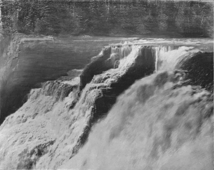 Framed Print : Kakabeka Falls, Lake Superior, Canada, c1900. Creator: Unknown Framed Print : Kakabeka Falls, Lake Superior, Canada, c1900. Creator: Unknown