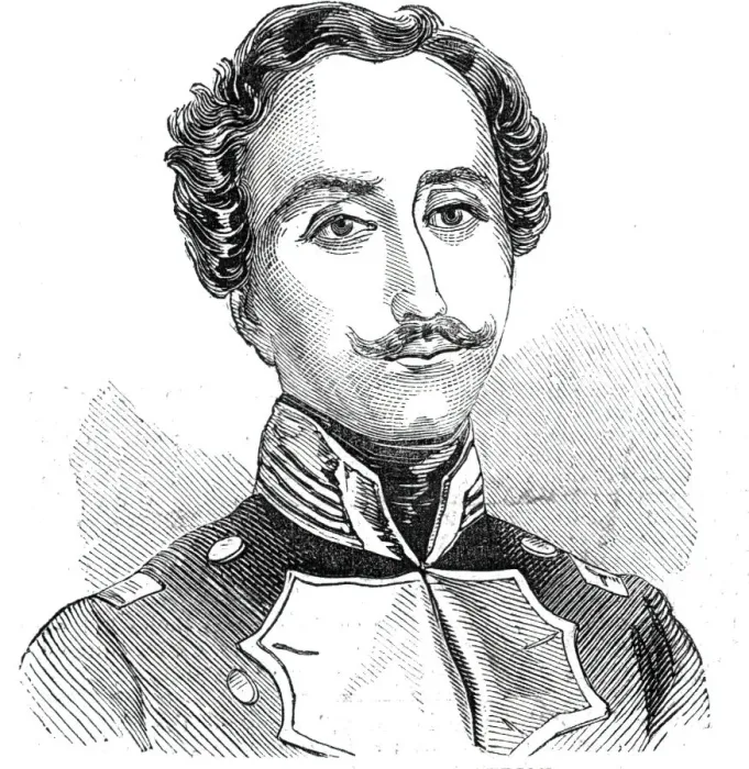 Framed Print : Kalergi, the Greek patriot, 1844. Creator: Unknown Framed Print : Kalergi, the Greek patriot, 1844. Creator: Unknown