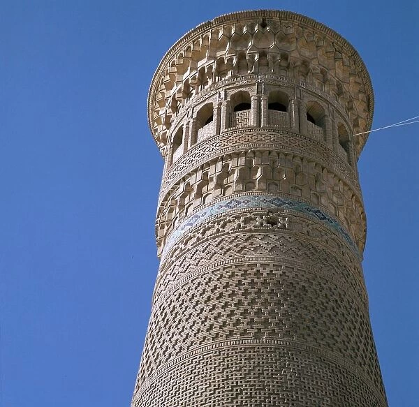Kalian Minaret in Bukhara, 12th century