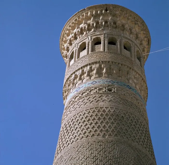 Framed Print : Kalian Minaret in Bukhara, 12th century