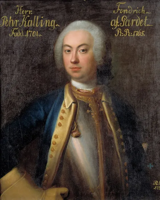 Framed Print : Per Kalling, 1700-1795, 1729. Creator: Lorens Pasch the Elder Framed Print : Per Kalling, 1700-1795, 1729. Creator: Lorens Pasch the Elder