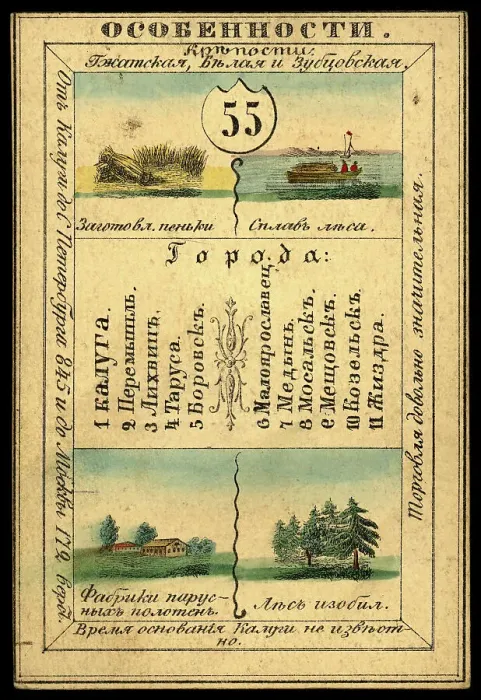 Framed Print : Kaluga Province, 1856. Creator: Unknown Framed Print : Kaluga Province, 1856. Creator: Unknown