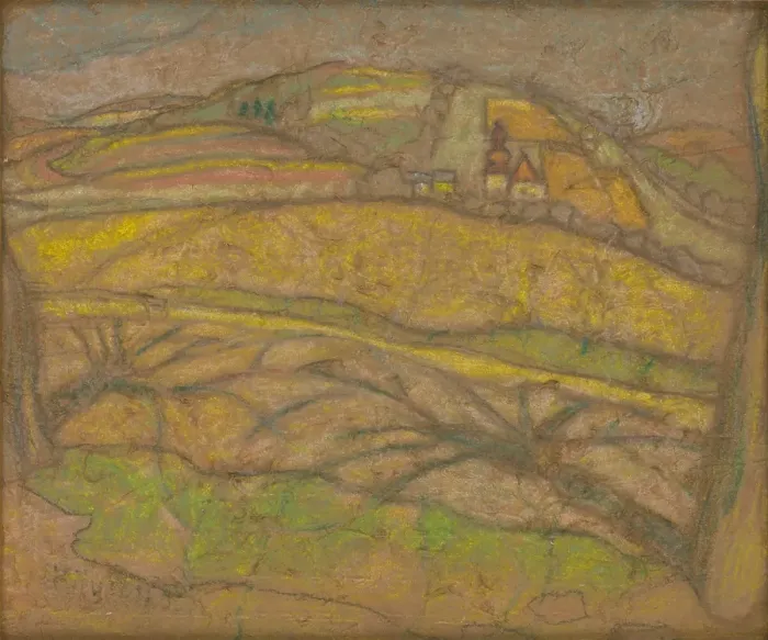 Framed Print : Kalvaria near Kosice, 1910-1916. Creator: Konstantin Kovari-Kacmarik Framed Print : Kalvaria near Kosice, 1910-1916. Creator: Konstantin Kovari-Kacmarik