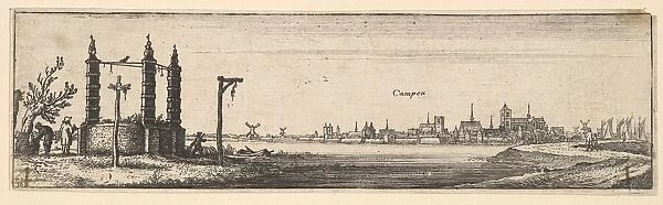 Kampen, 1642-44. Creator: Wenceslaus Hollar
