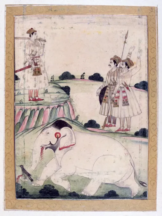 Framed Print : Kanada Ragini, Ragamala Album, School of Rajasthan, 19th century Framed Print : Kanada Ragini, Ragamala Album, School of Rajasthan, 19th century