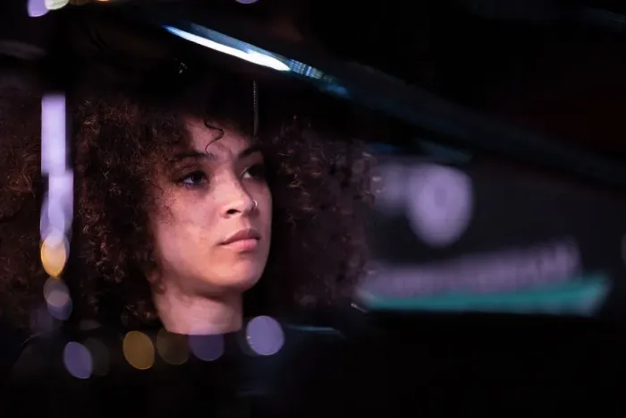 Framed Print : Kandace Springs, 2017. Artist: Alan John Ainsworth Framed Print : Kandace Springs, 2017. Artist: Alan John Ainsworth