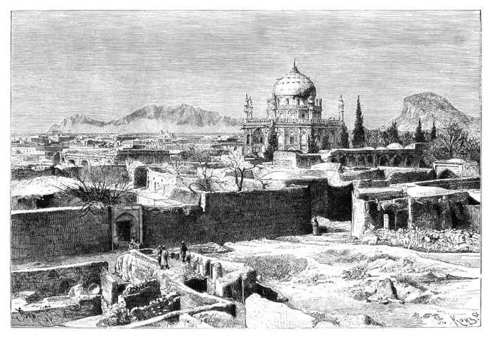 Framed Print : Kandahar, Afghanistan, 1895. Artist: Armand Kohl Framed Print : Kandahar, Afghanistan, 1895. Artist: Armand Kohl