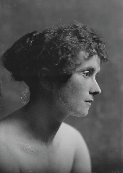 Kander, H. Miss, portrait photograph, 1917. Creator: Arnold Genthe