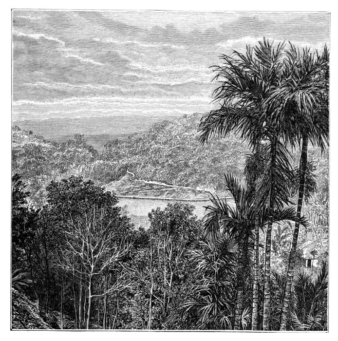 Framed Print : Kandy (Maha Nuvara), Sri Lanka, 1895 Framed Print : Kandy (Maha Nuvara), Sri Lanka, 1895