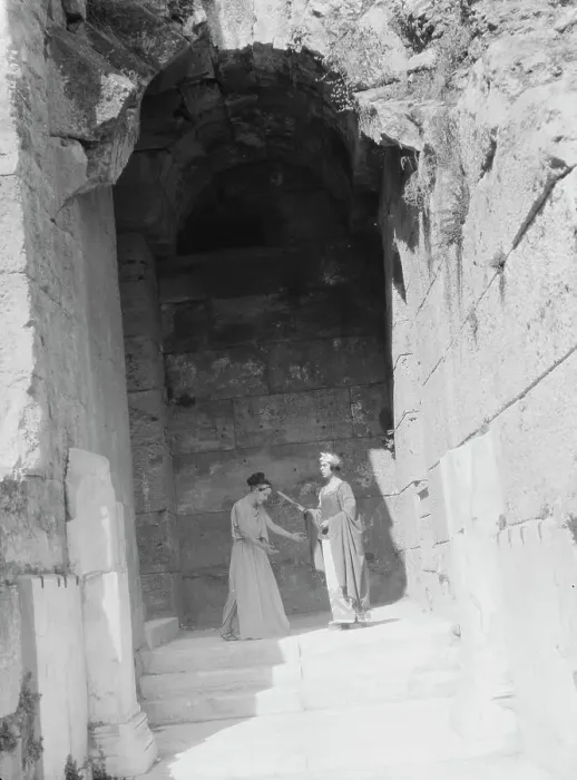 Framed Print : Kanellos dance group at ancient sites in Greece, 1929 Creator: Arnold Genthe Framed Print : Kanellos dance group at ancient sites in Greece, 1929 Creator: Arnold Genthe