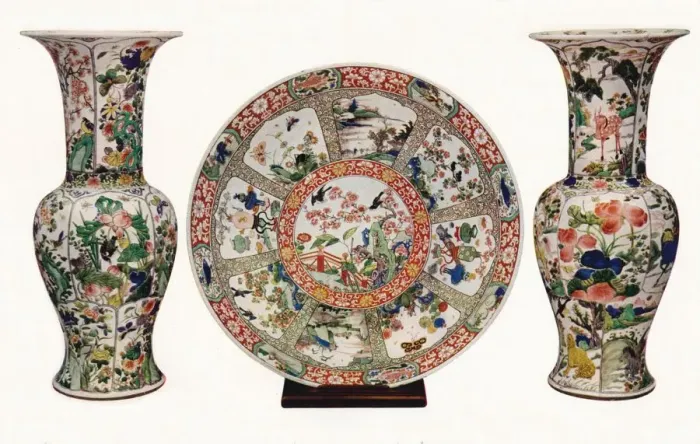 Framed Print : Kangxi (K ang-his) period porcelain, 1925 Framed Print : Kangxi (K ang-his) period porcelain, 1925