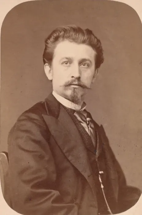 Framed Print : Karel Ooms, 1860s. Creator: Unknown Framed Print : Karel Ooms, 1860s. Creator: Unknown
