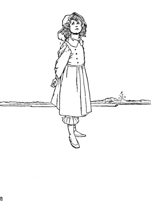 Framed Print : And Karen Was Dressed Very Neatly, c1930. Artist: W Heath Robinson Framed Print : And Karen Was Dressed Very Neatly, c1930. Artist: W Heath Robinson