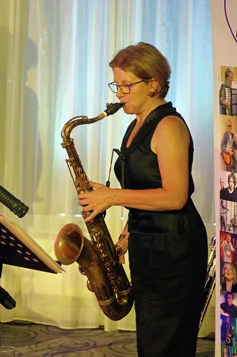 Framed Print : Karen Sharp, iG4, Watermill Jazz Club, Dorking, Surrey, 17 June 2025. Creator: Brian O'Connor. Karen Sharp, iG4, Watermill Jazz Club, Dorking, Surrey, 17 June 2025 Framed Print : Karen Sharp, iG4, Watermill Jazz Club, Dorking, Surrey, 17 June 2025. Creator: Brian O'Connor. Karen Sharp, iG4, Watermill Jazz Club, Dorking, Surrey, 17 June 2025