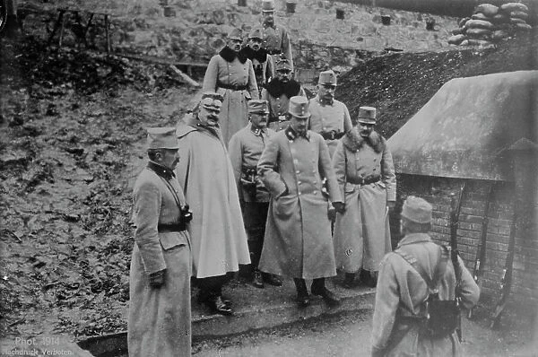 Karl Franz Josef in Przemysl Fort, 1914. Creator: Bain News Service