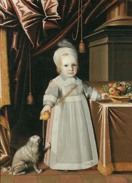 Framed Print : Karl Gustav, 1648-1703, Prince of Baden-Durlach, 1651. Creator: Anon Framed Print : Karl Gustav, 1648-1703, Prince of Baden-Durlach, 1651. Creator: Anon