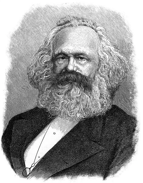 Karl Heinrich Marx, German philosopher, political economist, and revolutionary, (1903)
