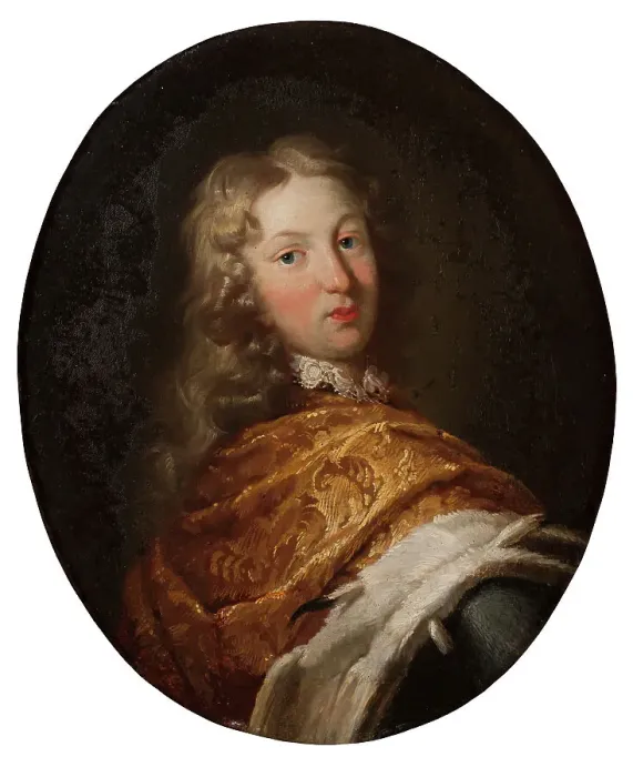Framed Print : Karl III Wilhelm (1679-1738) Margrave of Baden-Durlach, 1696. Creator: Anon Framed Print : Karl III Wilhelm (1679-1738) Margrave of Baden-Durlach, 1696. Creator: Anon