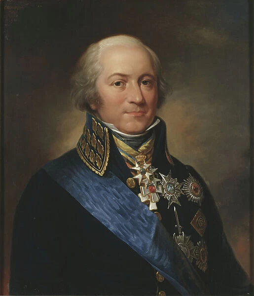 Karl Johan Adlercreutz, 1757-1815, 1846. Creator: Carl Wilhelm Nordgren