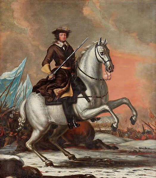 Karl XI, 1655-1697, King of Sweden, 1676. Creator: David Klocker Ehrenstrahl