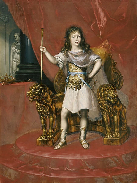 Karl XI, 1655-1697, King of Sweden Palatine Count of Zweibrücken, c17th century. Creator: David Klocker Ehrenstrahl