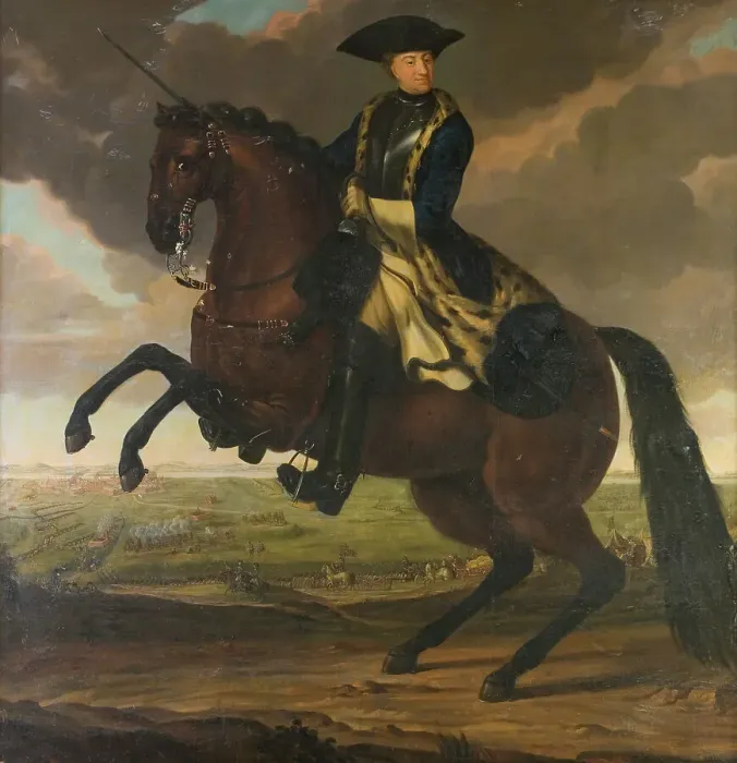 Framed Print : Karl XII, 1682-1718, King of Sweden, Palatine Count of Zweibrücken. late 17th-early 18th century. Creator: Anders von Cöllen Framed Print : Karl XII, 1682-1718, King of Sweden, Palatine Count of Zweibrücken. late 17th-early 18th century. Creator: Anders von Cöllen