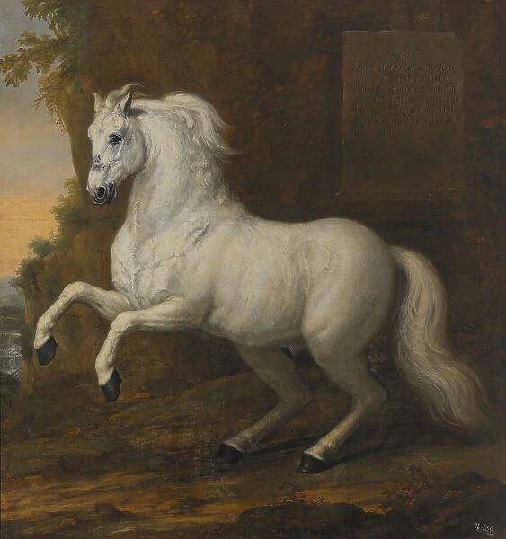 Karl XI's favourite horse In short, 1684. Creator: David Klocker Ehrenstrahl