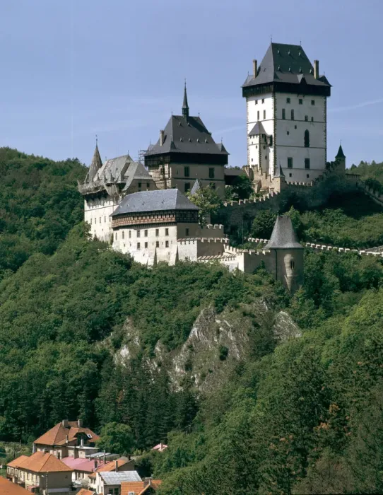 Framed Print : Karlstejn Castle, Czech Republic Framed Print : Karlstejn Castle, Czech Republic