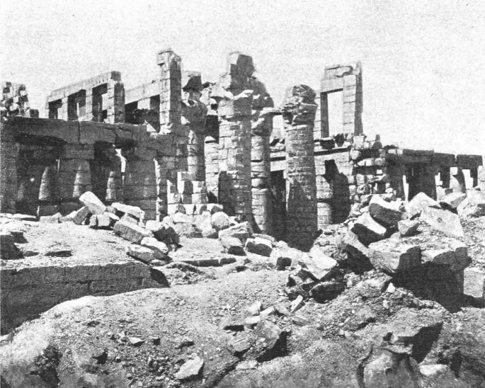 Framed Print : Karnak: Ruines du troisieme pylone du grand temple; Le Nord-Est Africain, 1914. Creator: Unknown Framed Print : Karnak: Ruines du troisieme pylone du grand temple; Le Nord-Est Africain, 1914. Creator: Unknown