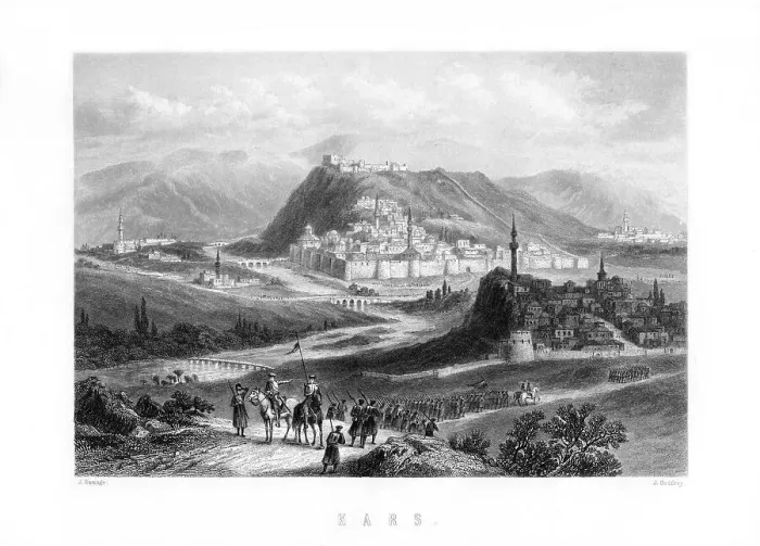 Framed Print : Kars, a city in northeast Turkey, 1893. Artist: J Godfrey