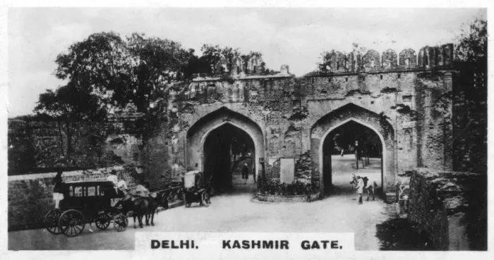 Framed Print : Kashmir Gate, Delhi, India, c1925 Framed Print : Kashmir Gate, Delhi, India, c1925