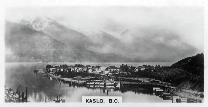 Framed Print : Kaslo, British Columbia, Canada, c1920s Framed Print : Kaslo, British Columbia, Canada, c1920s
