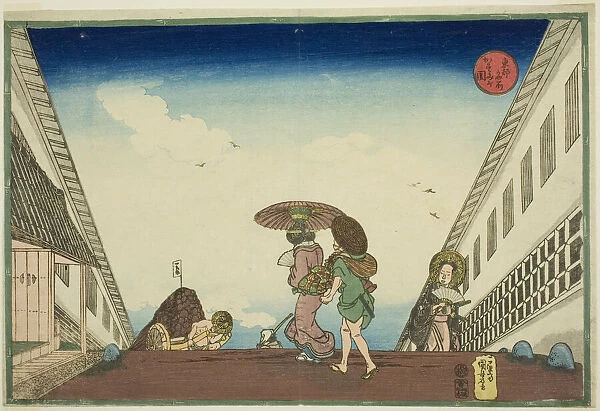 Kasumigaseki, from the series 'Famous Places in the Eastern Capital (Toto meisho)