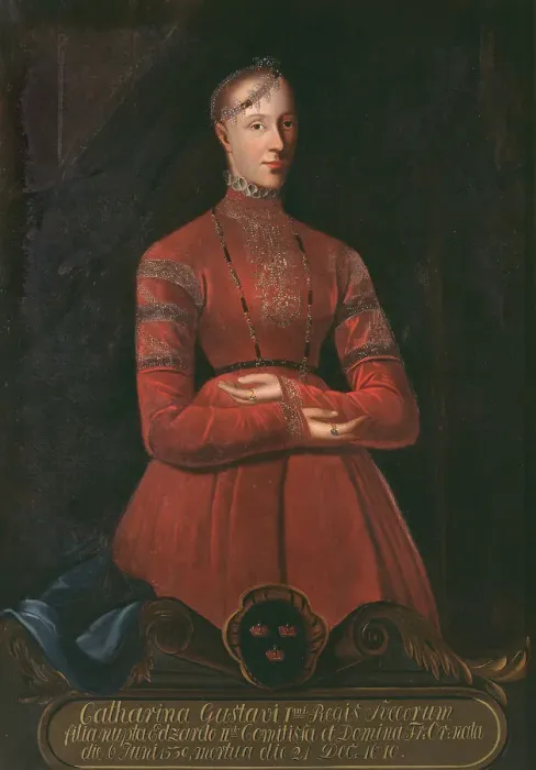 Framed Print : Katarina, 1539-1610, princess of Sweden, late 19th-early 20th century. Creator: Emil Österman Framed Print : Katarina, 1539-1610, princess of Sweden, late 19th-early 20th century. Creator: Emil Österman