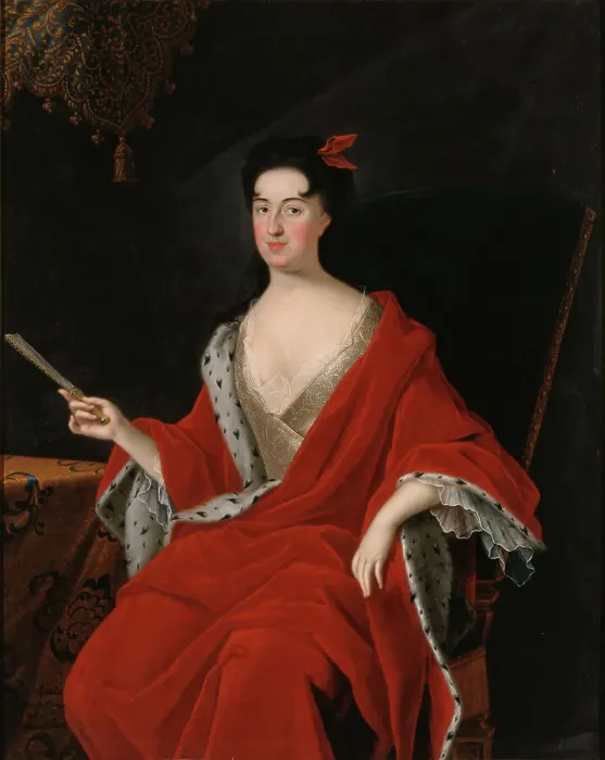 Framed Print : Katarina Opalinski, 1680-1749, early 18th century. Creator: Jaen Starbus Framed Print : Katarina Opalinski, 1680-1749, early 18th century. Creator: Jaen Starbus